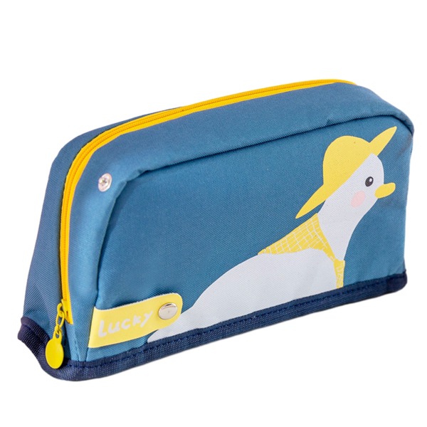 Blyantveske Bærbar Glidelås Blyantpose Bag Organiser Oppbevaring