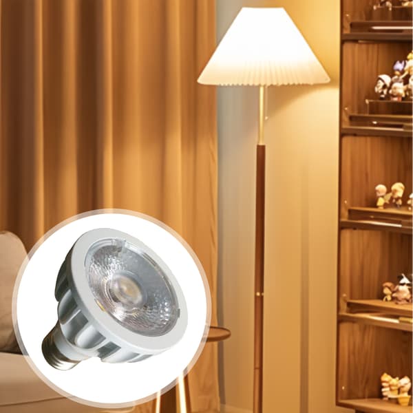 Høyeffekts LED par20 spotlight 10W støpt aluminium e27 cob par20 3000K