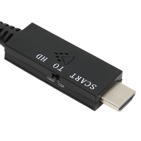 SCART - HD Multimedia Interface -muunnin HD 1080P SCART - HD Multimedia Interface -sovitinkaapeli äänelle ja videolle DC 5V