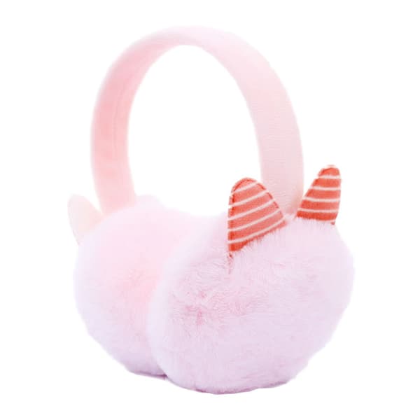 Vær Fluffy Ørevarmere Vinter Varmt Hodebånd Søte Slappe Ørevarmere pink