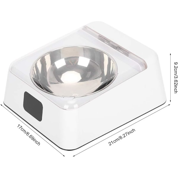 Smart Pet Skål, 5G Infrarød Automatisk Åbnings Skål til at Forhindre Kakerlakker, Mus, Pet Infrarød Sensor, Skål, Smart Kattefoder