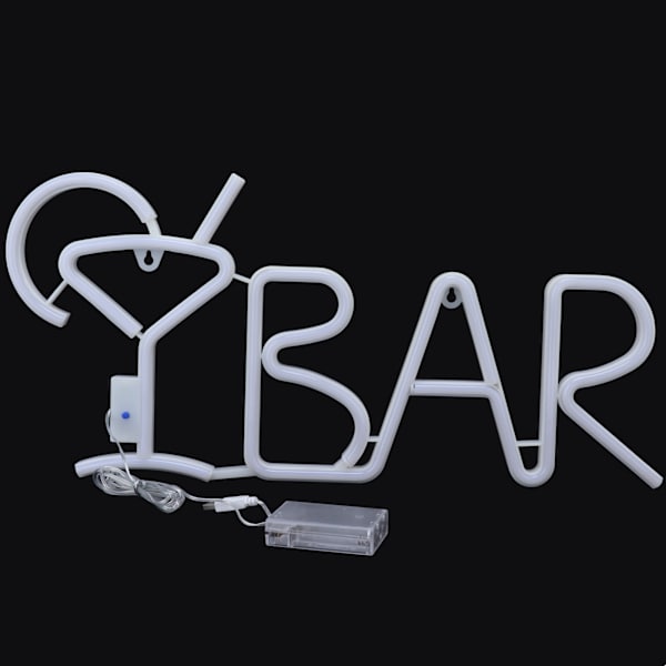 BAR Neon Lampe LED Neon Skilt 8 Lystilstande med Fjernbetjening til Hjemmebar Fødselsdagsfest Type 7