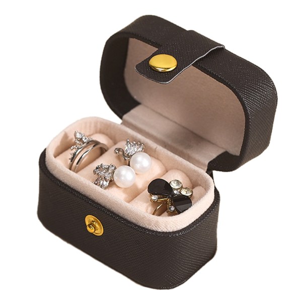 Ring Box Liten resesmyckeskrin Organizer, Mini case