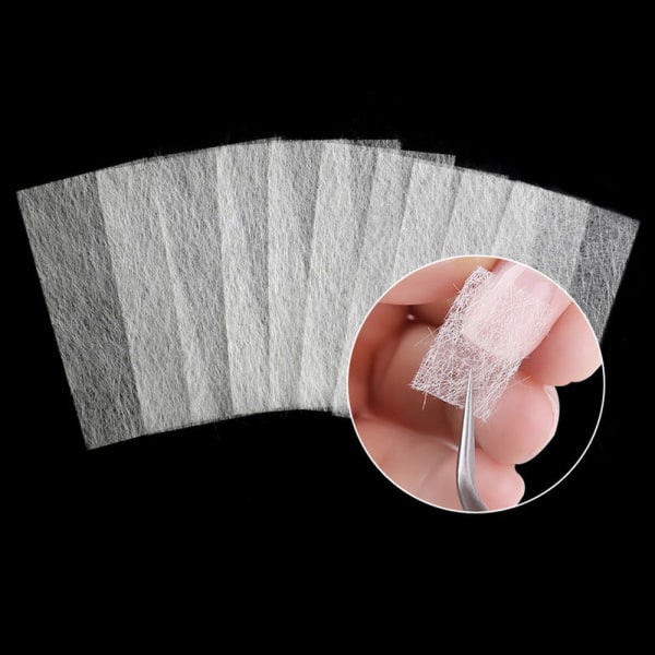Glasfiber Nail Extension Fiber, Nail Art Quick Extension Fiberglass Silk, för kvinnor DIY Nail Art Extension Accessories