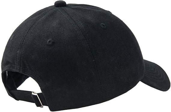 Hatter for menn, klassisk lav profil, justerbar stropp bak, bomull, pappa