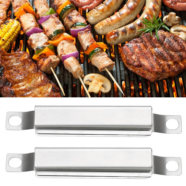 BBQ Dele Stainless Steel Gas Grill Crossover Tube Kanaler Brændere Udskiftning Passer til Charbroil Performance 463673517