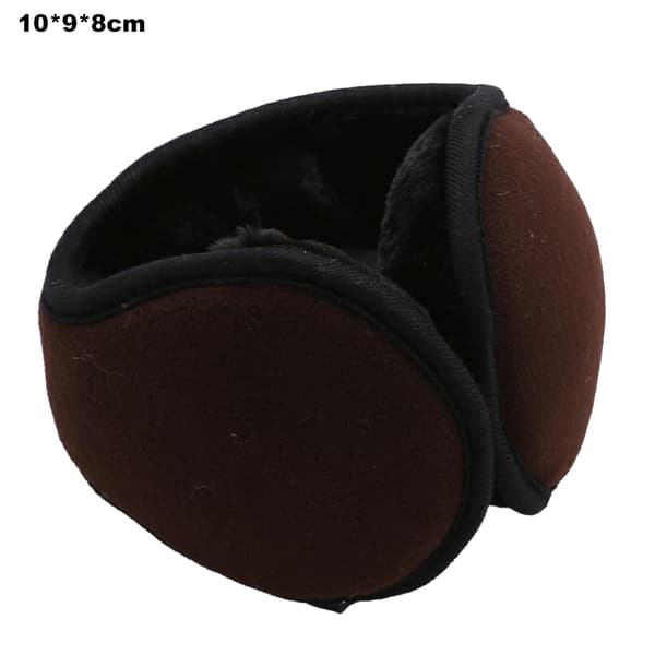 Cykling Plysch Termiska Öronmuffar coffee color