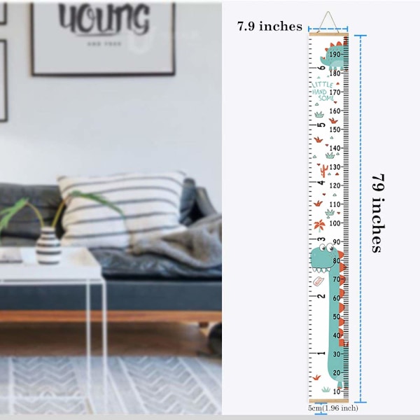 Tillväxtdiagram för barn Avtagbar längddiagram för barn Baby Growt