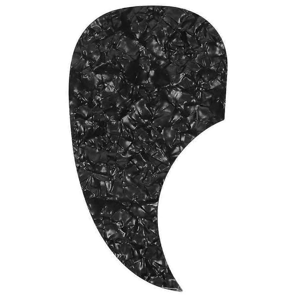 1 st Akustisk Gitarr Plektrumskydd Självhäftande Plektrum Skyddsplatta Kommaform För Klassisk Akustisk Gu