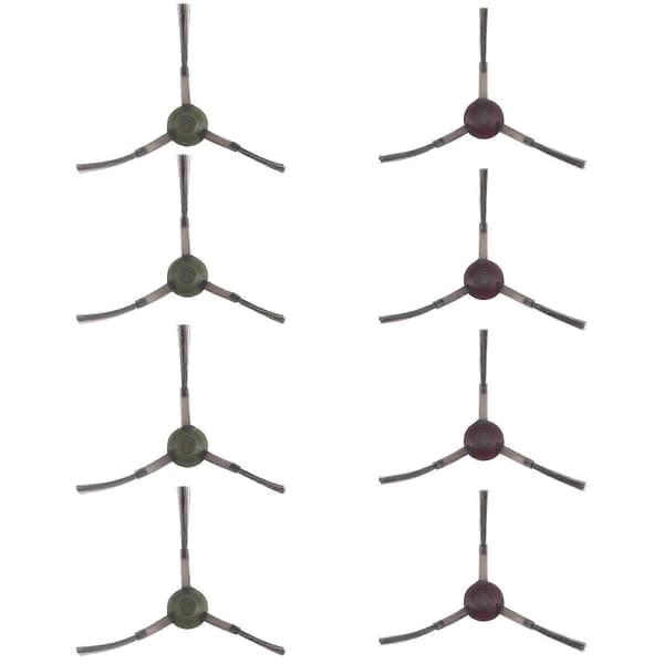 8 stk. sidebørste til Ecovac Deebot Ozmo T9 T9 Aivi /t8 Max T8 Power T8 Aivi /n8 Pro robotstøvsuger