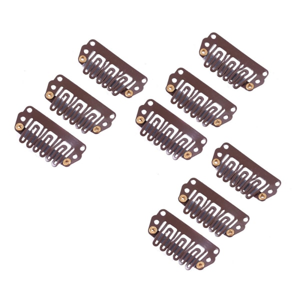 140 Stykke Klips Parykk Klips U-Formet Snap Klips Jern Metall Erstatning
