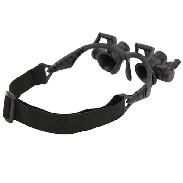Smyckesförstoringsglas med 2 LED-lampor, 8 utbytbara linser, 10X 15X 20X 25X