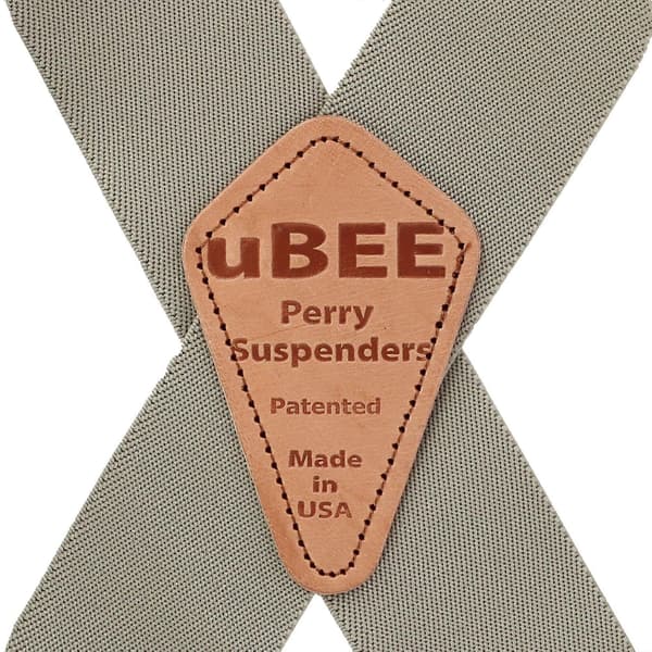 Elastiska Outback Side Clip Ubee Trucker-hängslen (Herr) Tan Regular