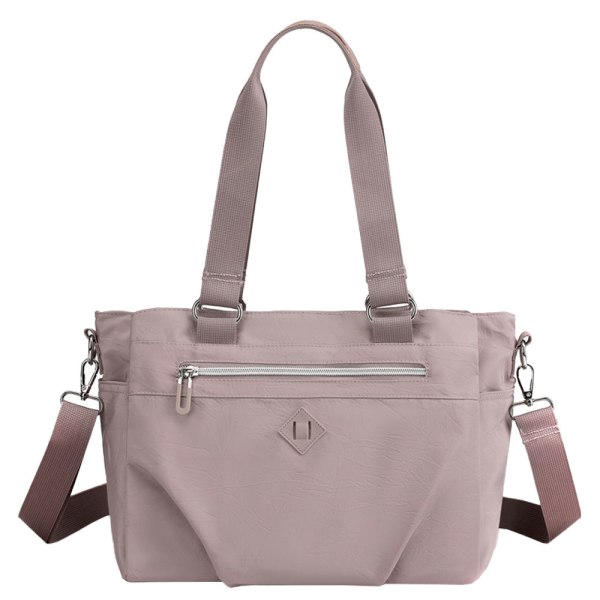 Nylon Tote Taske til Kvinder, Vintage Crossbody Skuldertasker
