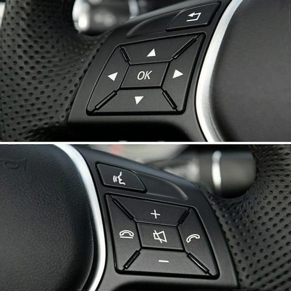Kontrollbryterknappdeksel for bilratt For W204 X204 W212 C E Klasse A2185400162