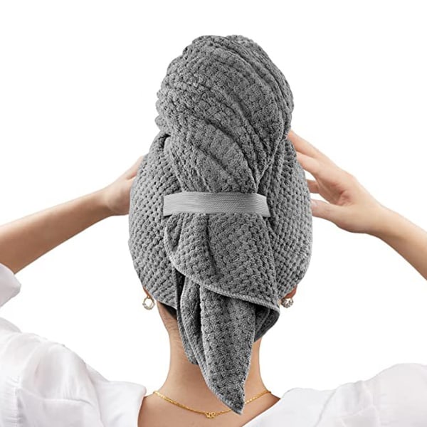 Hiustenkuivauspyyhepakkaus naisille, anti-frizz hiustenkuivauspyyhe