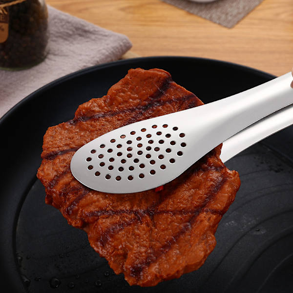 Rostfria Köks Tänger Salladstänger BBQ Tänger Matlagning Servering