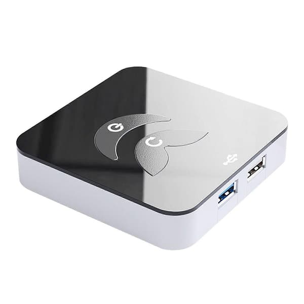 Desktop Computer Power Switch USB3.0/2.0 5Gbps PC Ekstern Strømknap Strømforsyningskontroladapterkabel Universal Højhastighedstransmission Desktop C