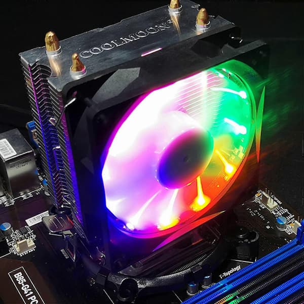 CPU Køler Blæser Heat Pipes Processor Køler Til Amd Am2 Am2+ Am3 Til Lga 775 115x 1200 Støjsvag Radia