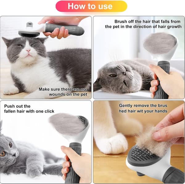 Kattborste Hundborste, Hundvårdsborste, Slicker Hundborstar fo