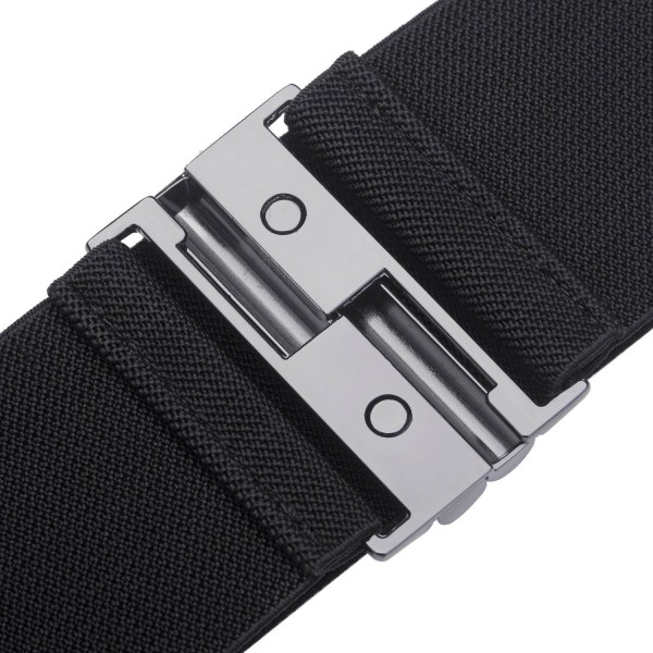 Kvinnors breda elastiska midjebälte Cinch bälte Trimmer stretch midjeband