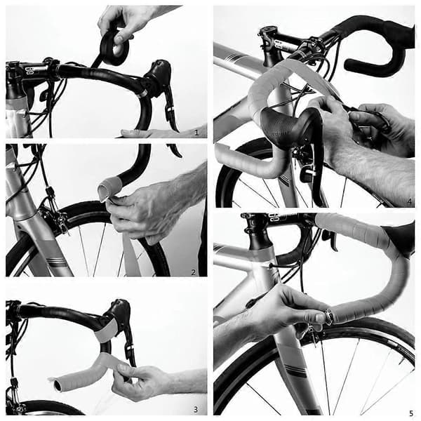 Styretape for sykkel, landeveissykkel og fixie Brown