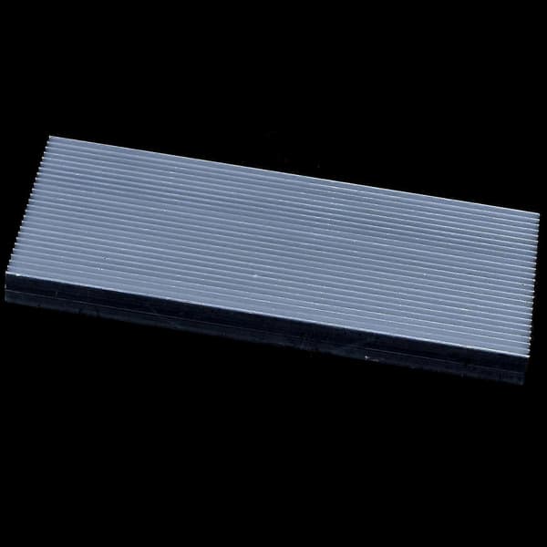 Sølvfarget Aluminium Radiator Kjøleribbe 90mm X 90mm X 15mm