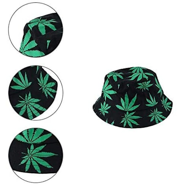 Unisex solhat spandau hat hamp mønster hat hovedomkreds ab