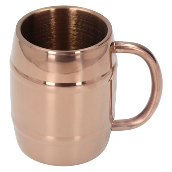 Stilren Tumbler i Rostfritt Stål, Vakuumisolerad med Dubbelväggdesign, Säkerställer Långvarig Temperaturbevaring för Varma och Kalla Drycker, Rosa