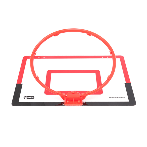 Mini Basketkorg Set Hålfri Montering Studsdesign Röd Svart Inomhus Förälder Barn Interaktion Basketboll Leksak