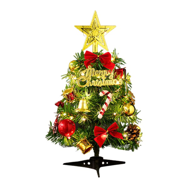 30 cm mini juletre for skrivebord B