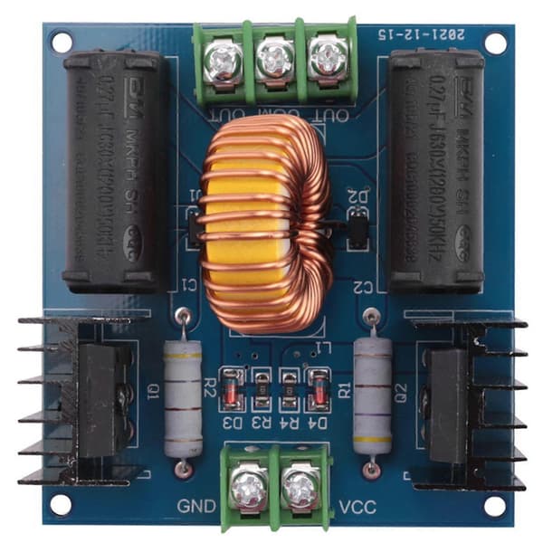 Zvs-kelageneraattori 12V-30V 20A 1000W korkeajännitekortti