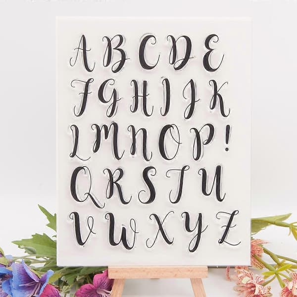 1/8 st Silikonstämpel Scrapbooking Präglingsstencil Mall T1767