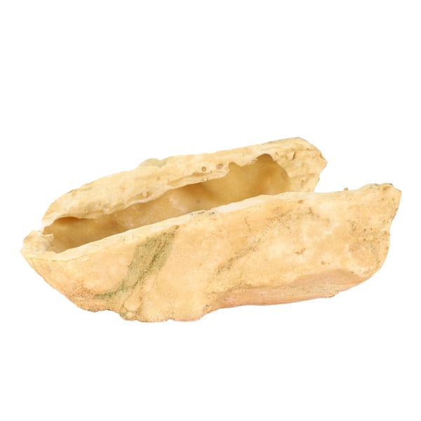 Fisk Skjuleskuler Resin Fadeless Vivid Komfortabel Fiskedam Ly Dekorasjon for Reptil GS0622