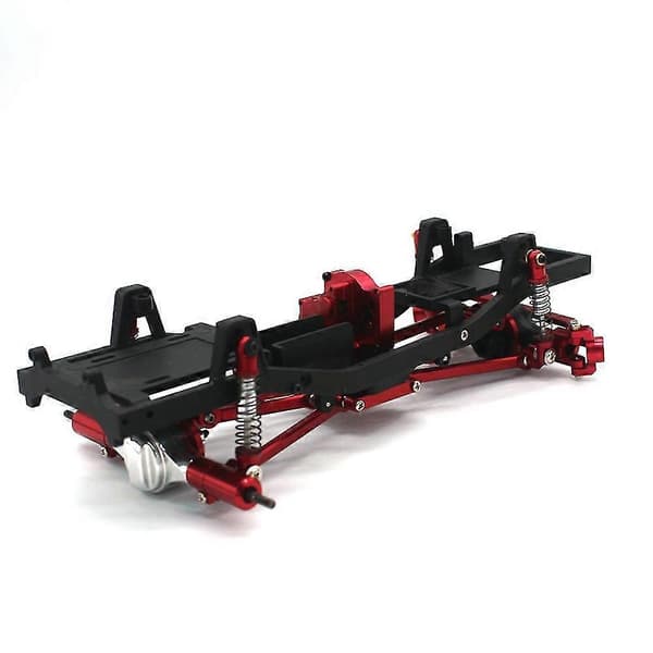 Metal Chassis Link Skid Plate Forreste Bagerste Nav Til Jimny 1/16 Rc Crawler Bil Opgraderinger Tilbehør,1
