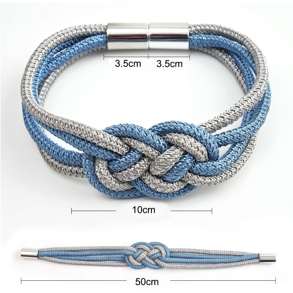 2 Par Magnetiske Gardinholdere i Nordisk Stil