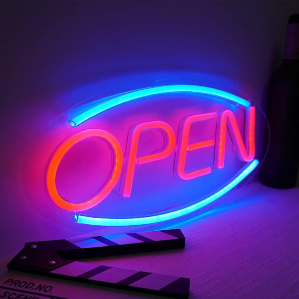 LED Open Shop Neon Skilt Lys Bar Hotel Restaurant Vindue Hængende Display Lys