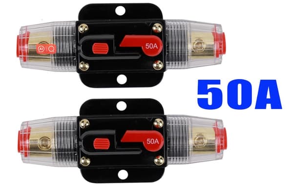 20A-50A Automatisk Sikring Automatisk Bryter Båt Bil 12V / 24V