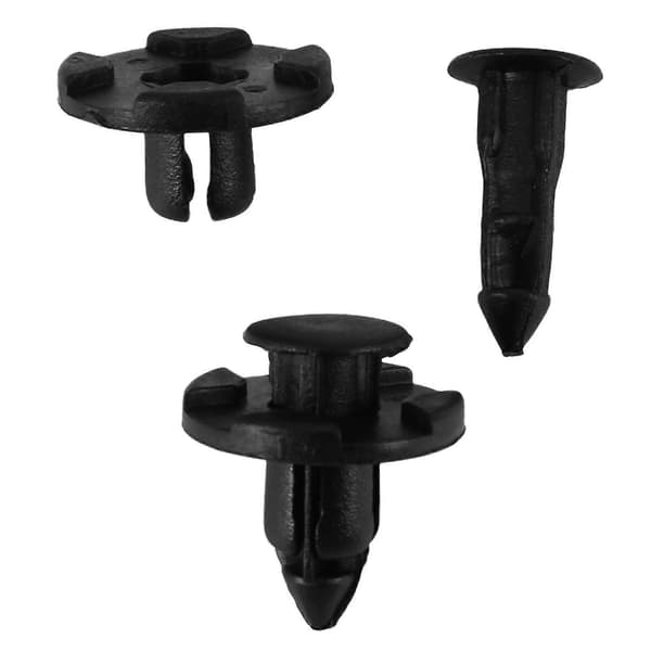 Universelle Nylonklips, 1200 stk. Festeklips for støtfanger med 6 størrelser festeklips, for , &
