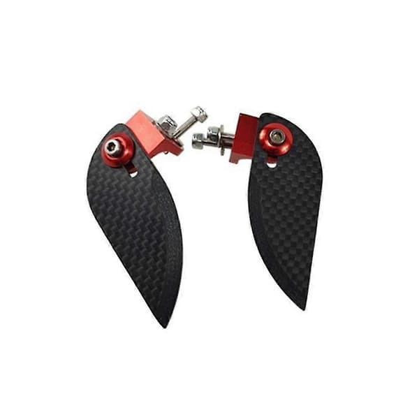 65x25mm Justerbare Kulfiber Drejefinner Til 70-85cm Elektriske / Nitro Fjernstyrede Både Dele