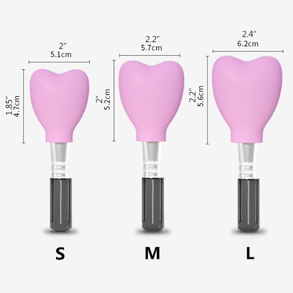 3 stk. Silikon Makeupbørsteholder Genanvendelig Makeup Opbevaring Cover til Børste Rejse Makeup Børste Dæksler