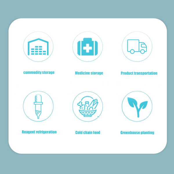 Mattemperaturinspelare Bärbar Temperaturdatalogger PDF-rapport USB-driven Datalogger