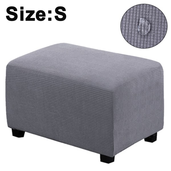 Easy-Going Stretch Ottoman Cover Folding Storage Stool