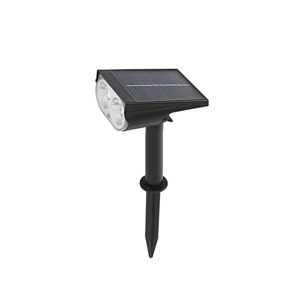 Solcelle Spotlight Utemøbler Hage Lys - 2 Lamper Varmt Lys