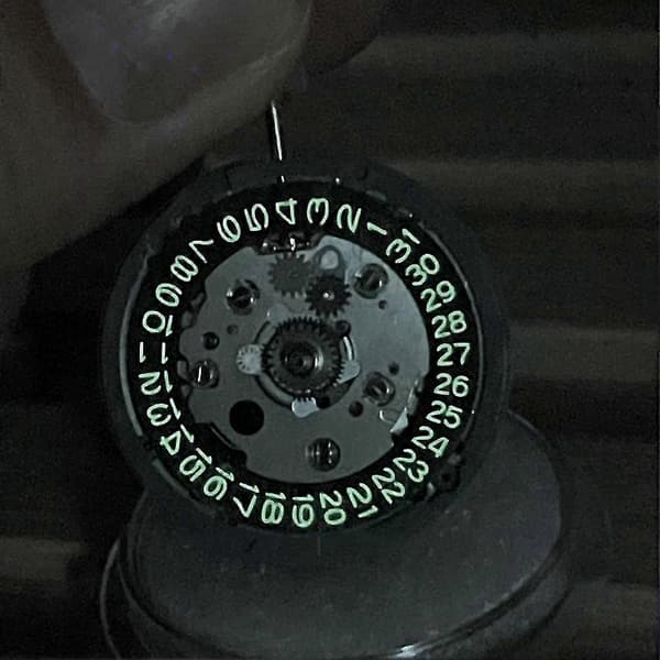 Mekanisk Urverk Nh34 Gmt 3.0 Pointer -ing Enkelt Mekanisme Lumi