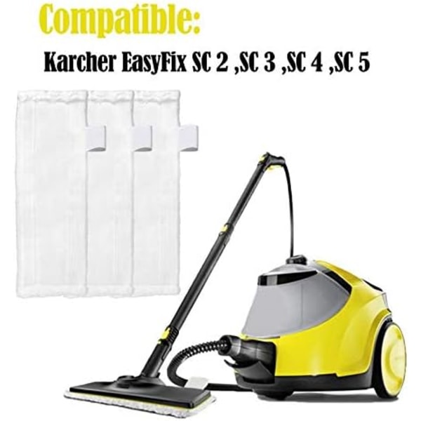 4 Klude til Karcher Steam Easy Fix SC 2 SC 3 SC 4 SC 5