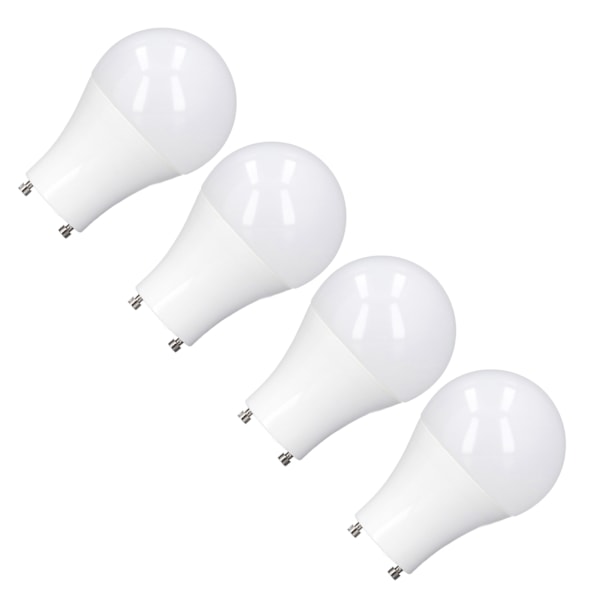 4 st 120V9W varmvitt 2700K GU24 glödlampa hög ljusstyrka energibesparande LED A19 glödlampa för sovrumskontor