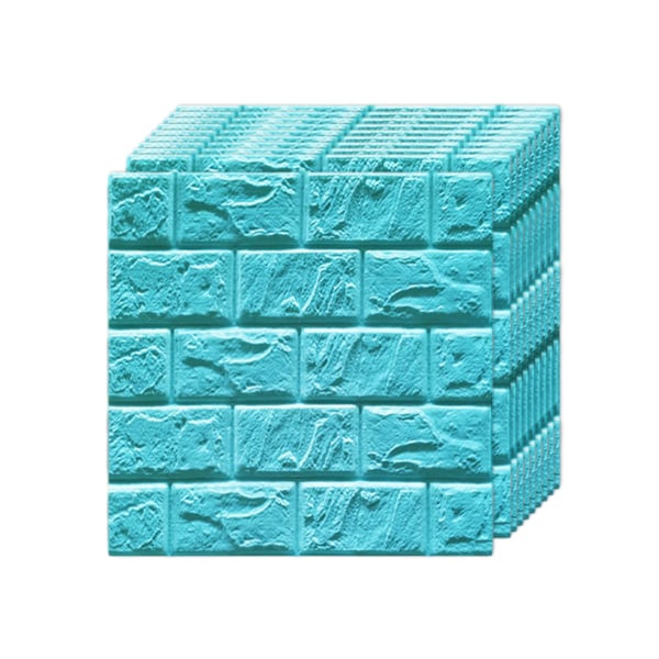10 stk. 3D vægpaneler, 30 cm dækning, printbar tapet