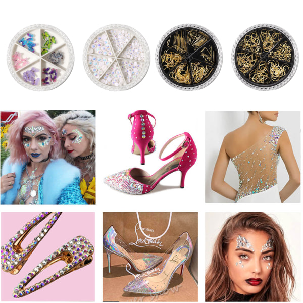 Nagel Charms Flat Back Nail Rhinestone