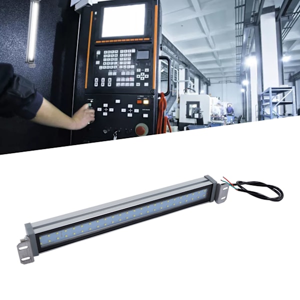 LED Working Light White Source IP67 Waterproof Explosion Proof Machine Tube Light 24V 12W